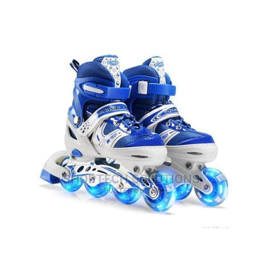 Blue Speed Roller Skates Shoes