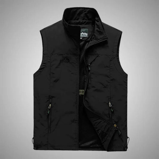 men's outdoor sports waistcoats casual sleeveless jacket with multiple pockets