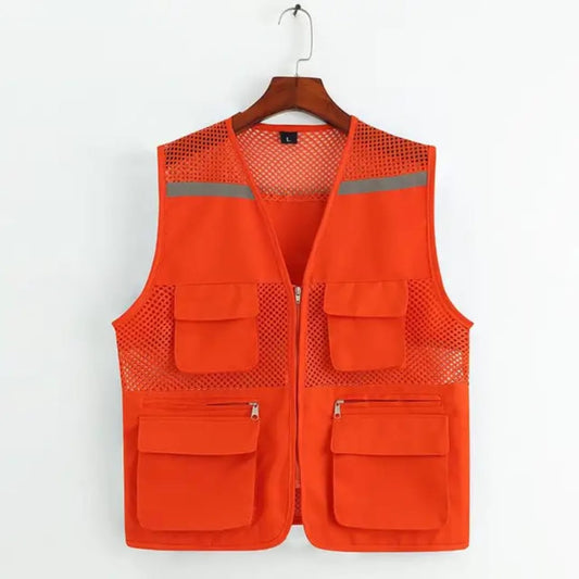 Classic Reflective Vest With Pockets